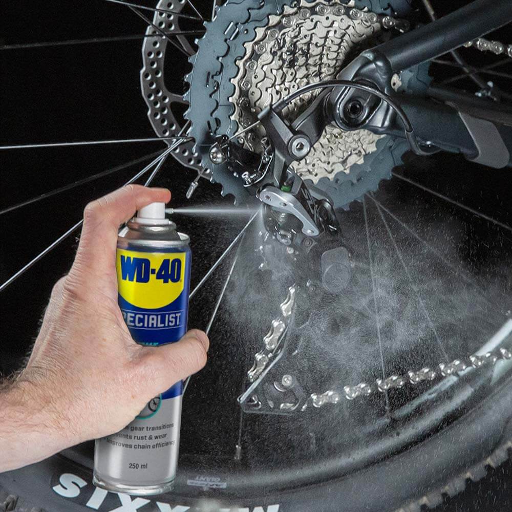 uk wd40 bike all conditions lube 250ml usage 2 2