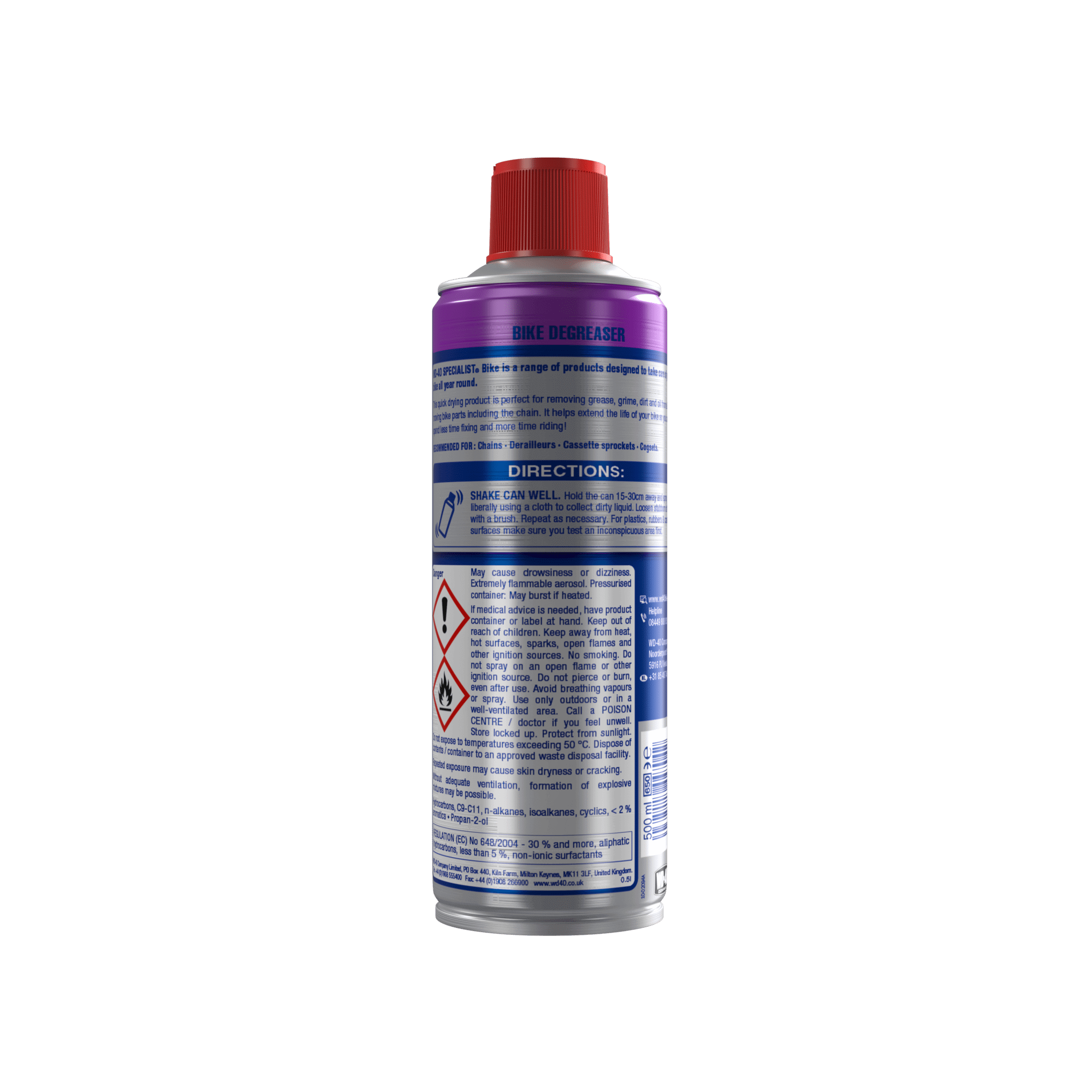 wd 40 specialist bike degreaser back