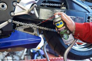 nettoyant chaine moto degraissage de la chaine